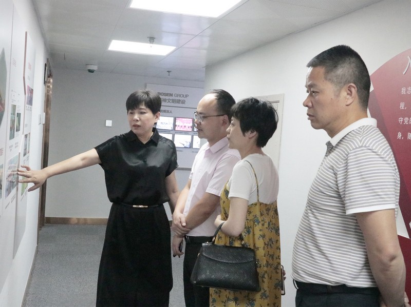 岳麓区委两新工委调研集团党建事情