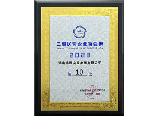 2023三湘民企百强