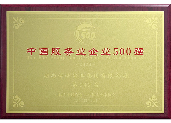2024中国服务业企业500强
