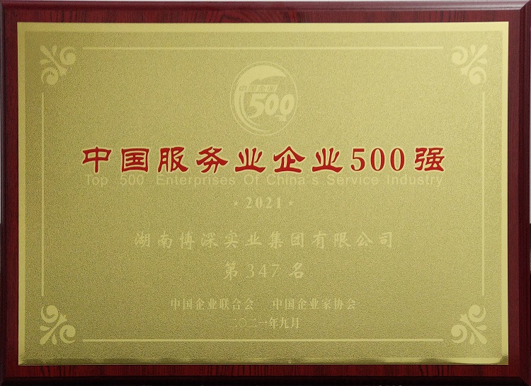 2021年中国服务业企业500强