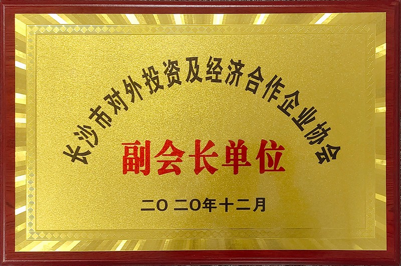 长沙市对外投资及经济合作企业协会副会长单位